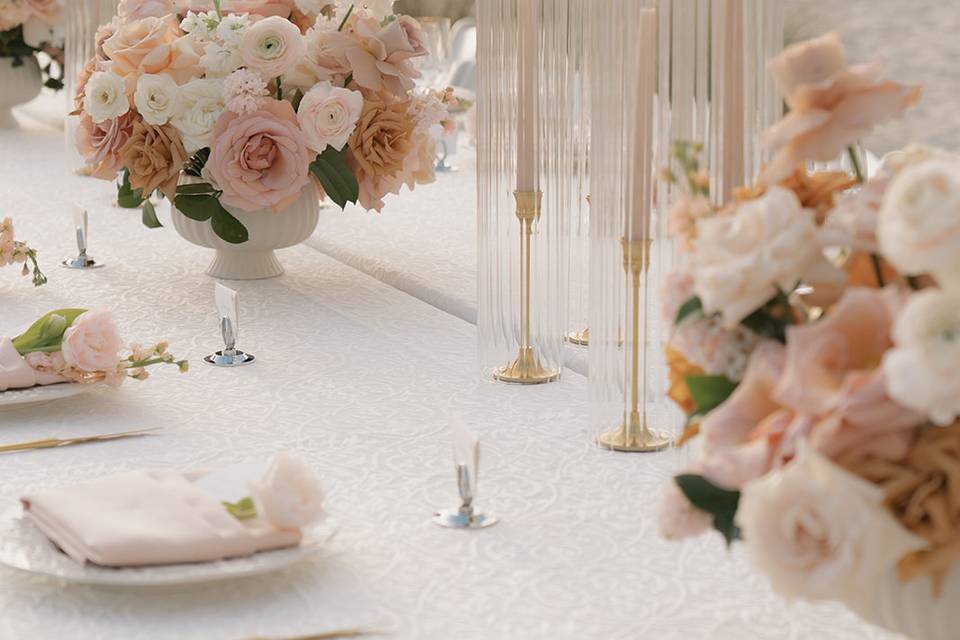 Detailed tablescapes