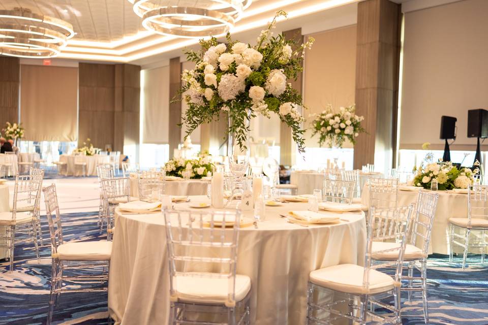 Lush tablescapes