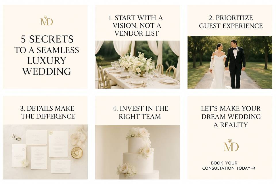 5 Secrets to a Seamless Weddin