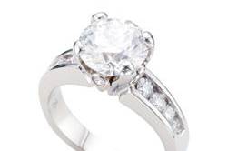 Custom Designed Round Diamond Engagement Ring by Spectrum Art & Jewelry