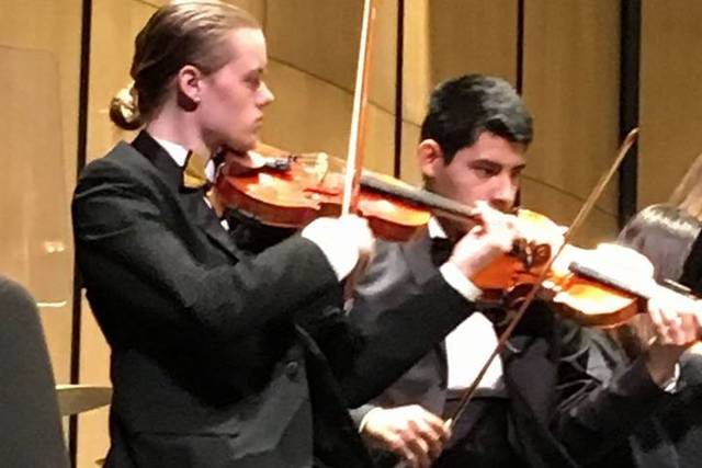 Mr. Faircloth in the Orchestra