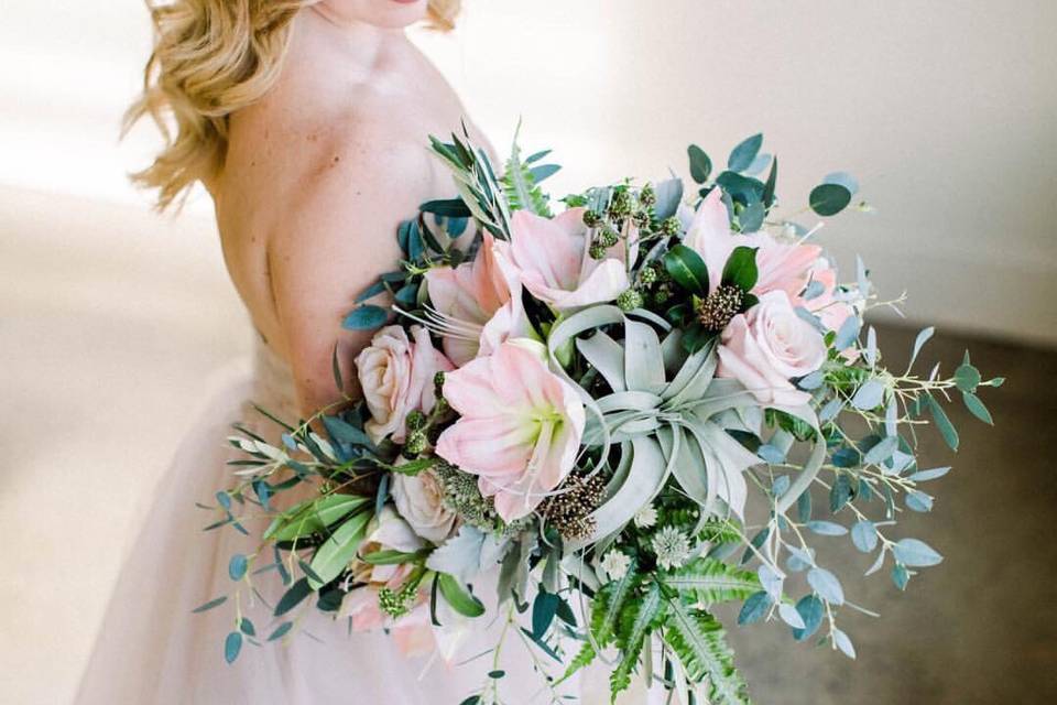 Amaryllis Bridal Bouquet
