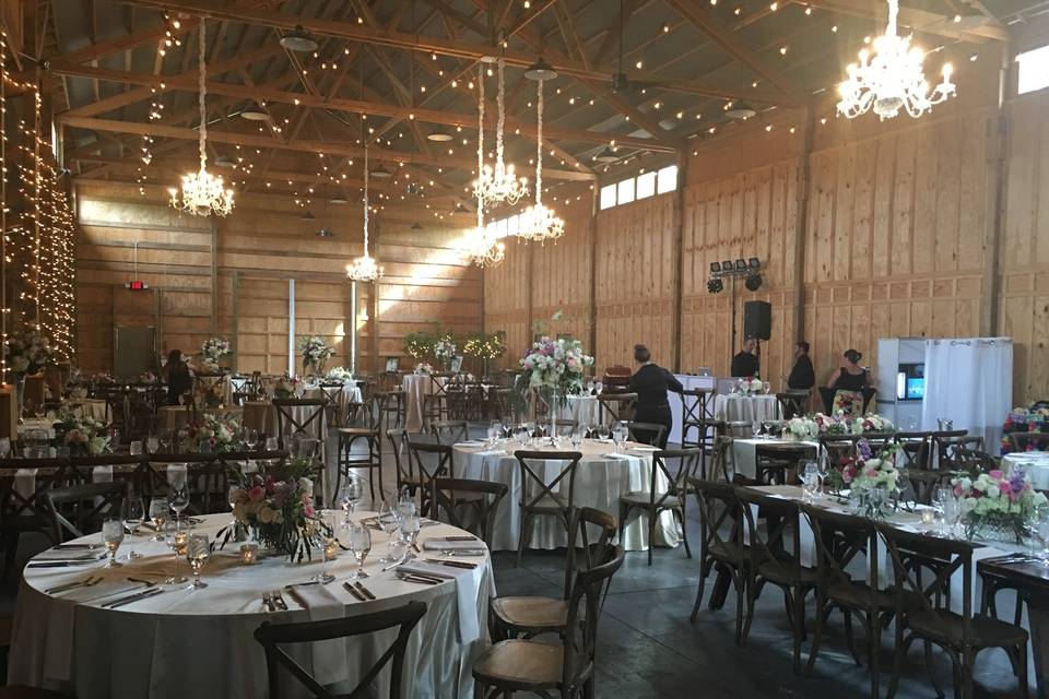 Cliffs Mountain Park Barn! Great venue & staff!