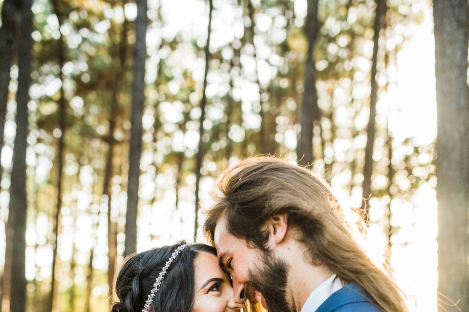 Tiffany Nathan at wedding