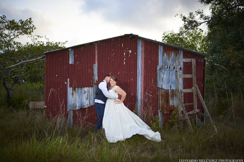 By the shack