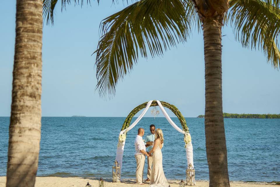 Beach wedding