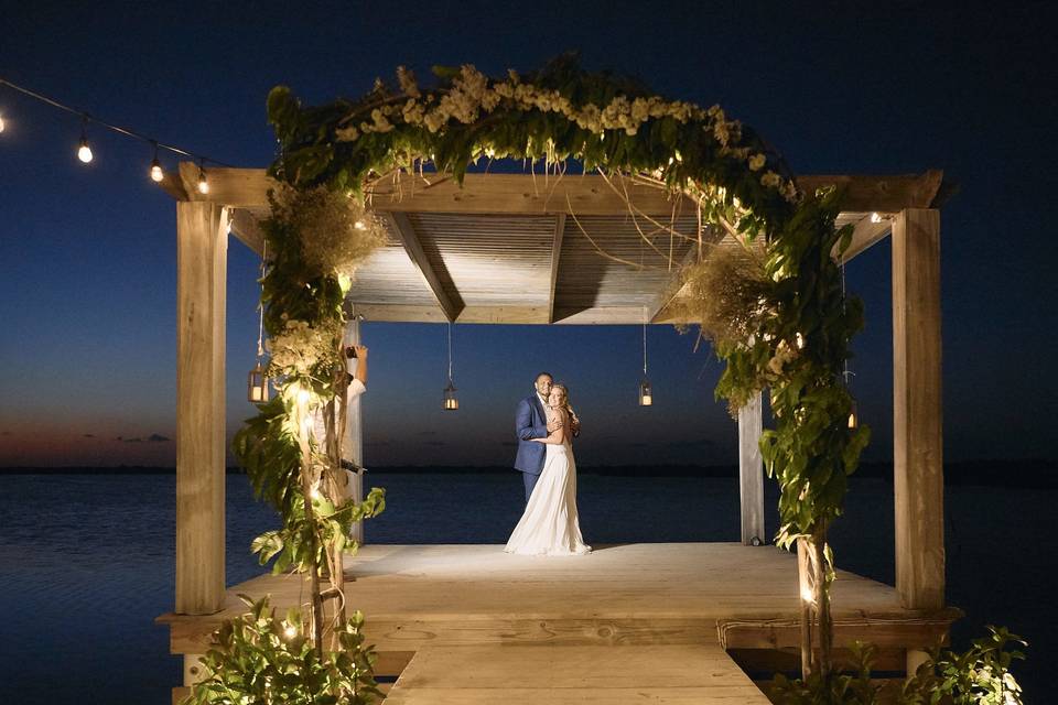 Boardwalk gazebo