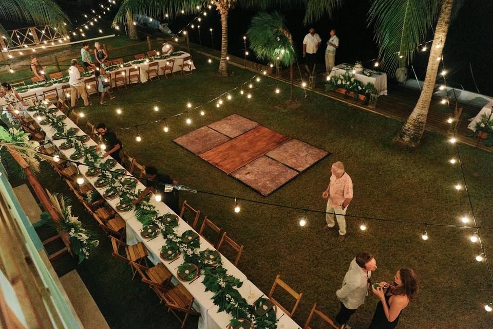 Backyard Reception