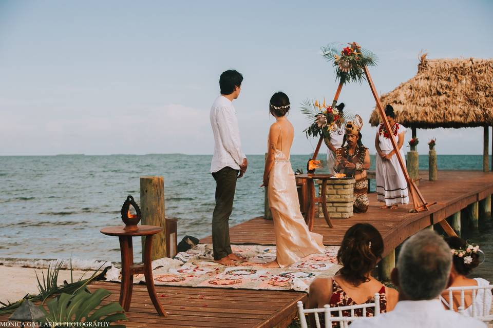 Mayan Beach Wedding