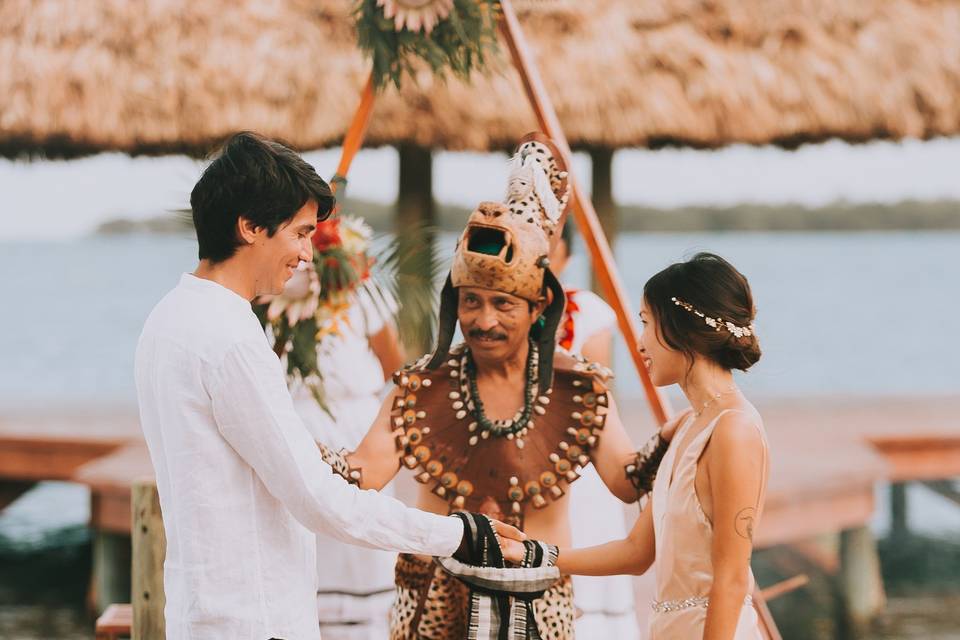 Mayan Beach Wedding