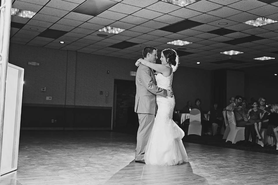 Couple dancing