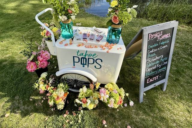Tahoe Pops cart