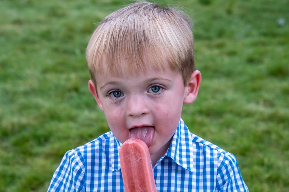 Kids love popsicles!