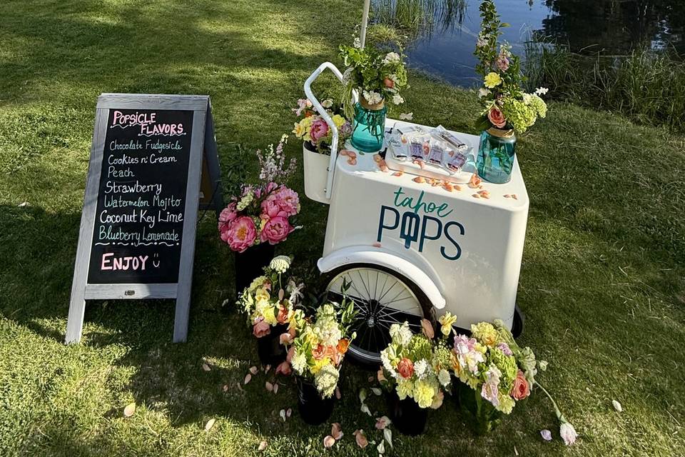 Tahoe Pops cart