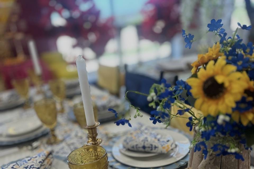 Table set up