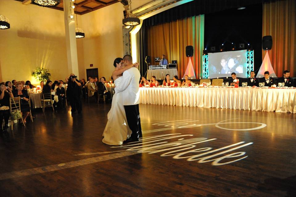 The first dance