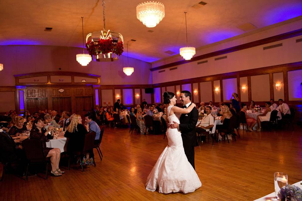 Couple dancing