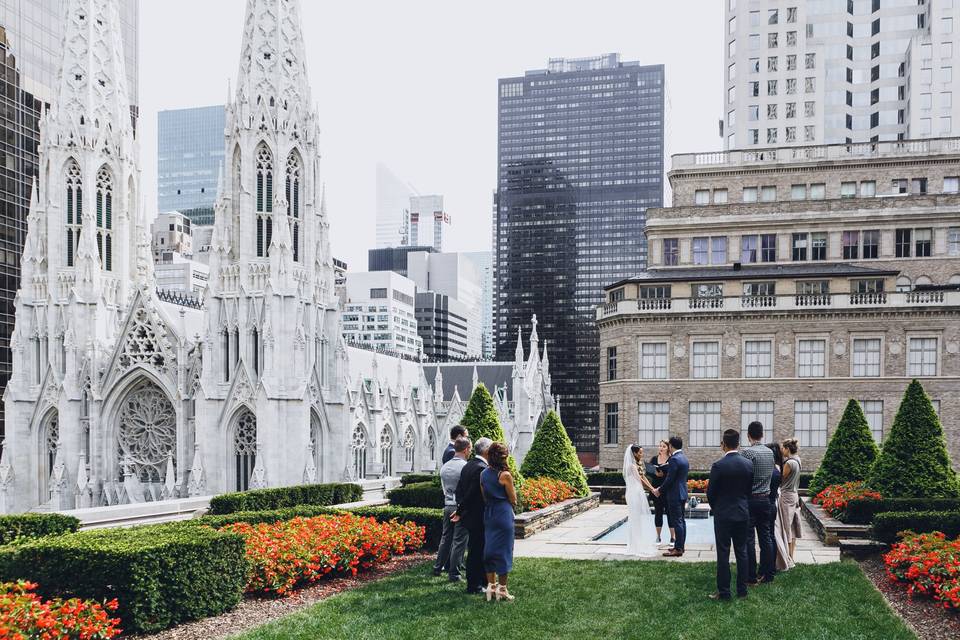 New York ceremony