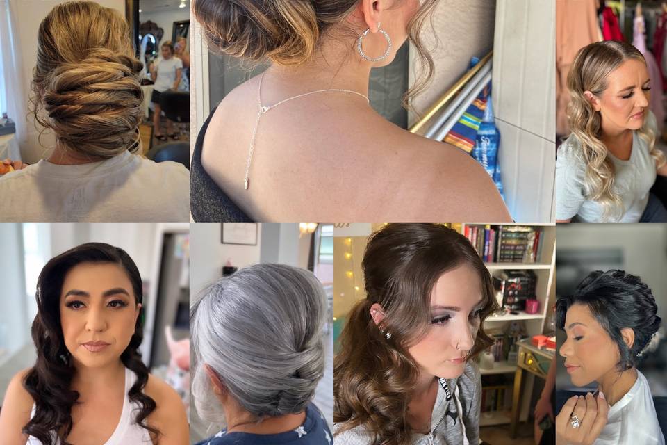 Bridal hair
