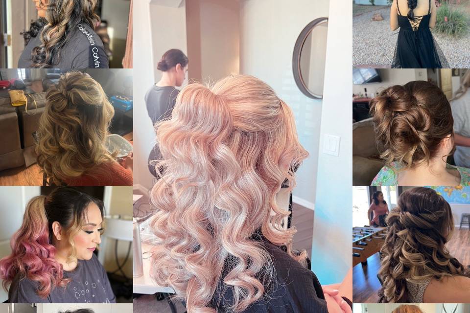 Wedding hair