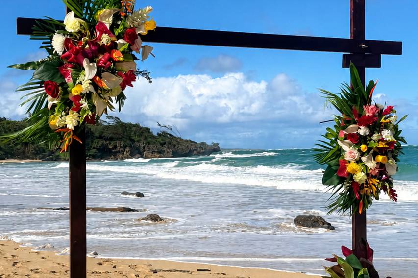 Wedding Arch Full Set Up