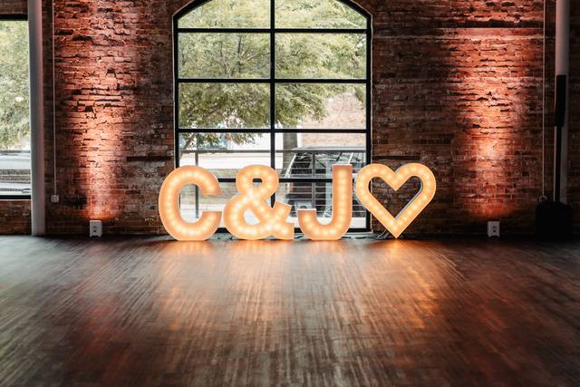 Marquee and uplighting