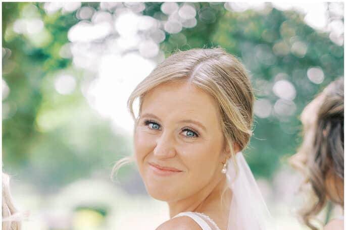 Wisconsin bridal hair and make