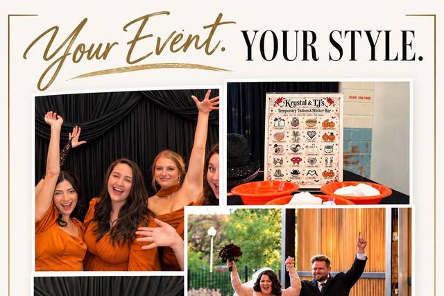 Custom Styled Photo Booth
