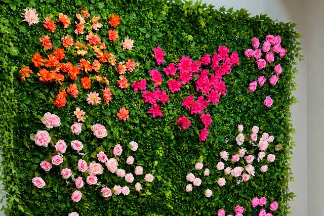 Custom Flower Wall