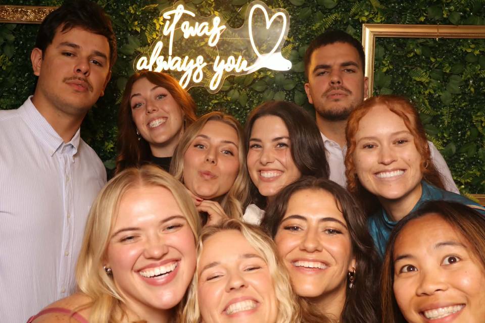 Photo booth fun