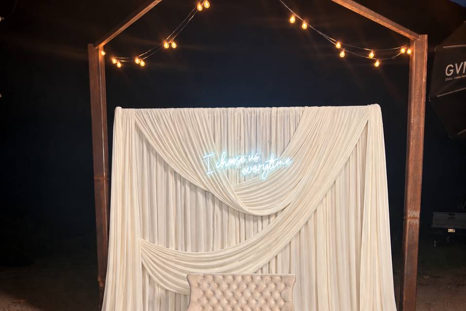 Onsite portrait studio