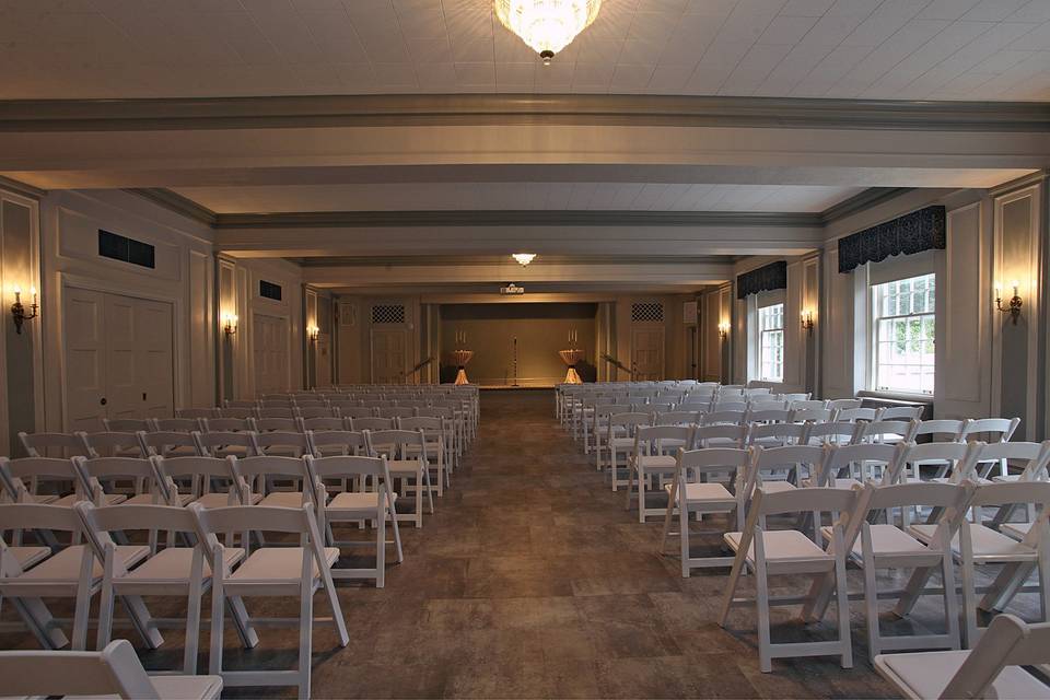 First floor ceremony