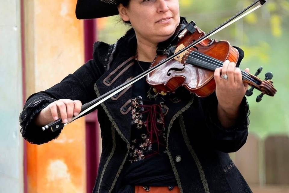 Dawn Violinist
