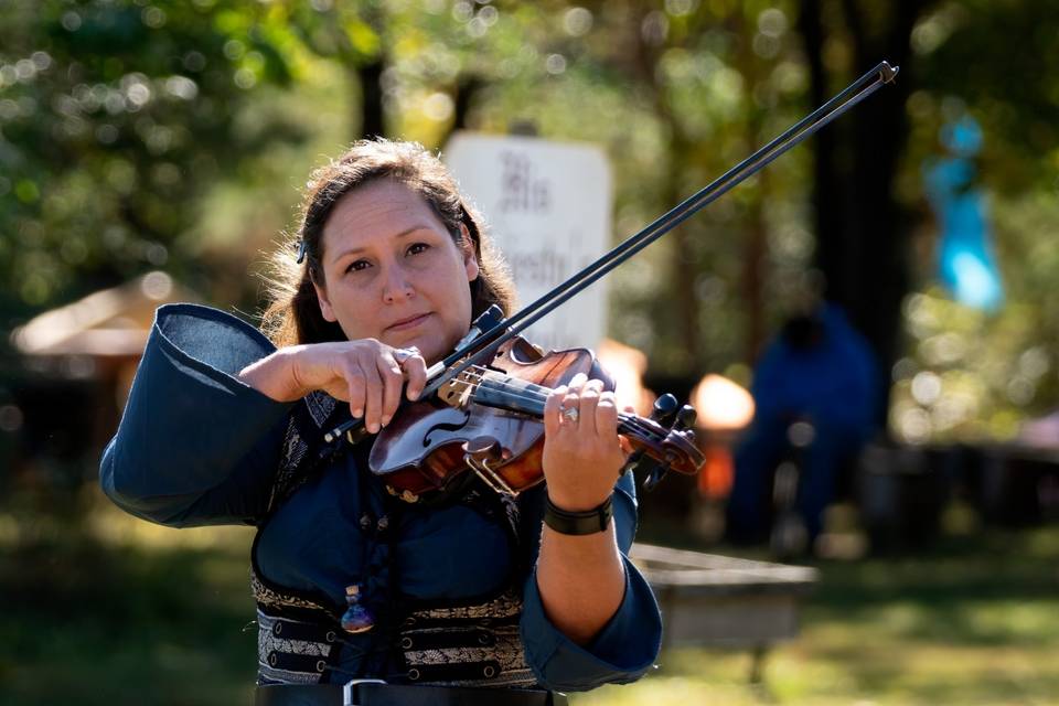 Dawn Violinist