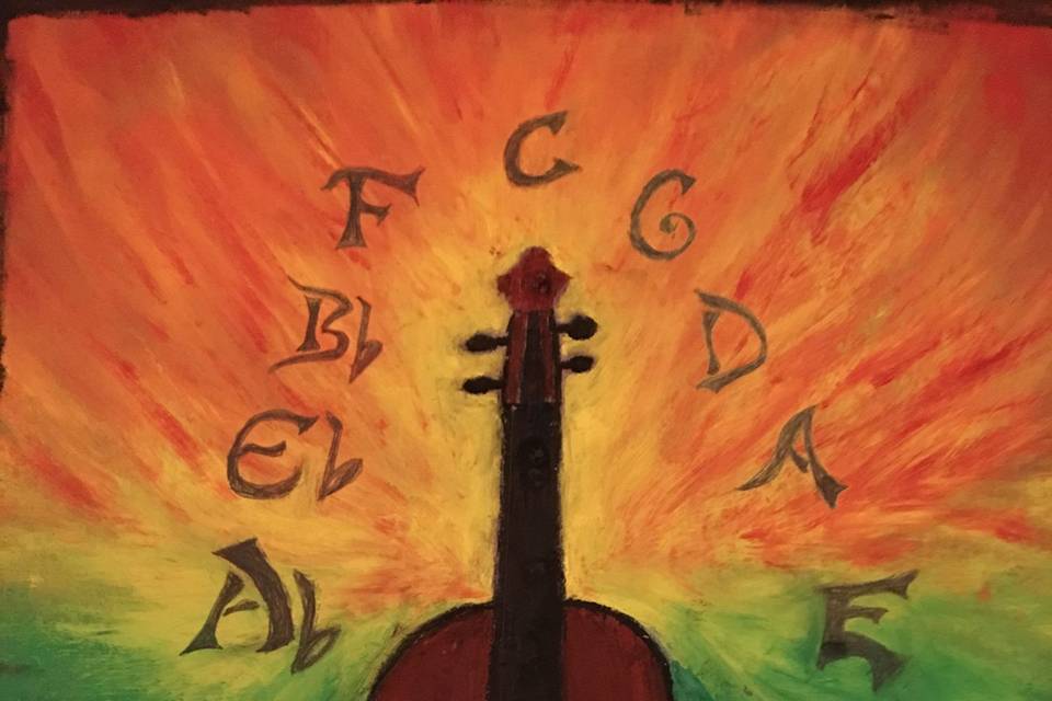 Dawn Violinist