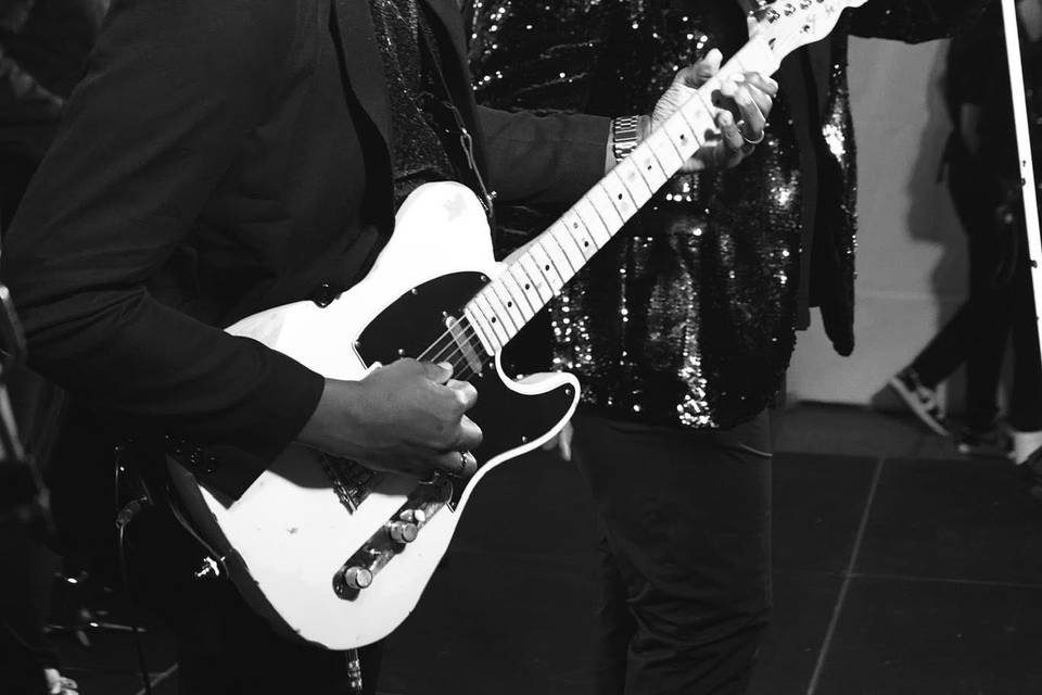 Zach on Guitar and Gee vocals