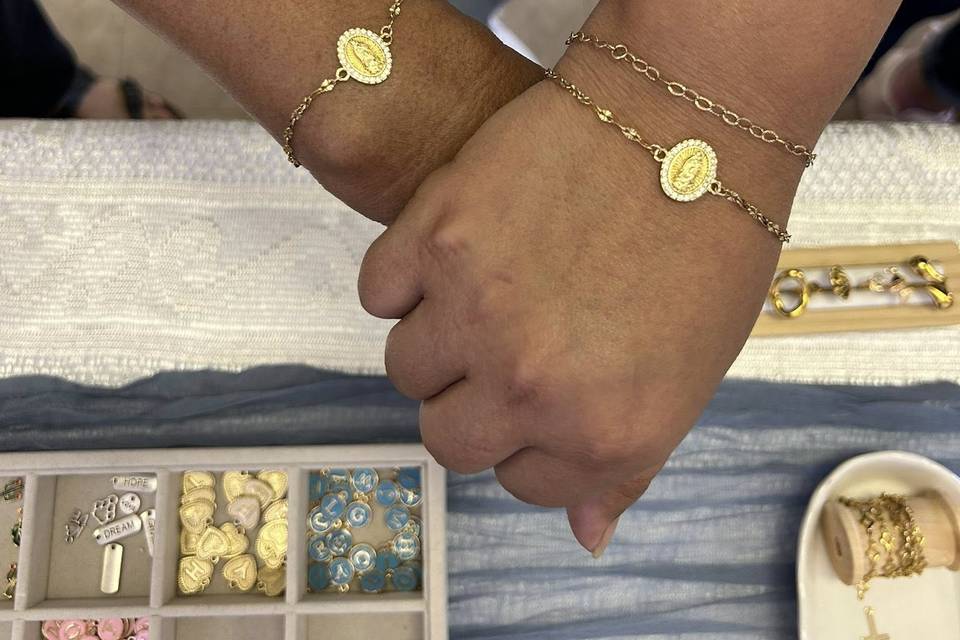Every Woman is a Goddess permanent jewelry