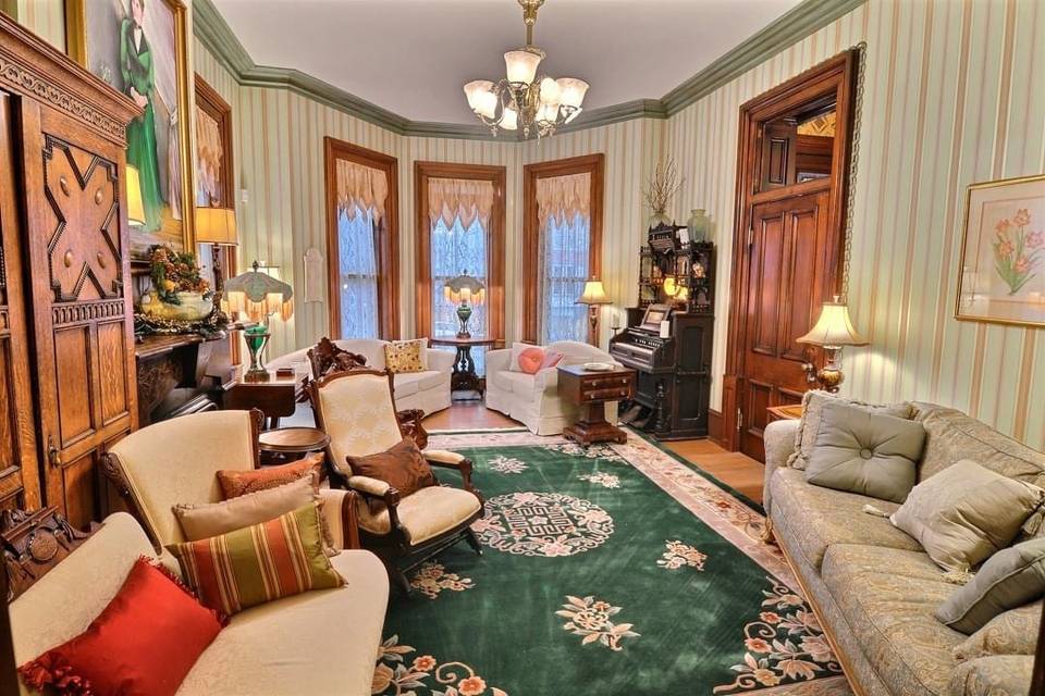The front parlor