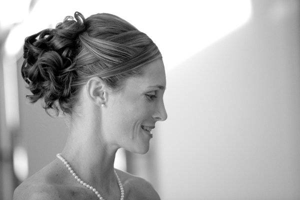 Wedding updo