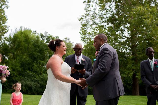 A memorable outdoor ceremony