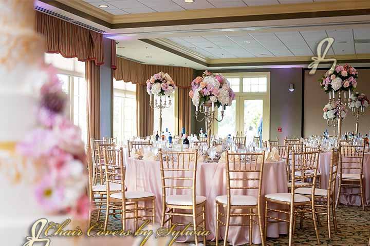 Blush Satin Linens