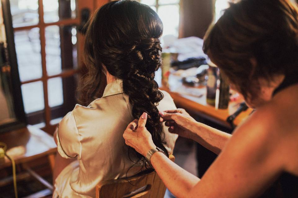 The Salon at Eleanor's Cabin