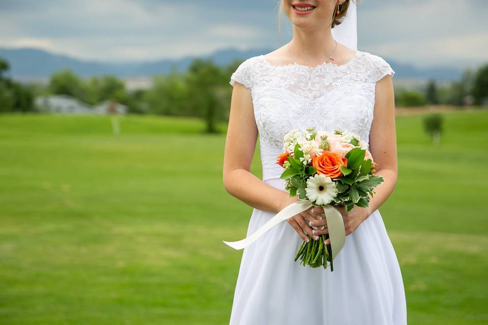 Hand-tied bouquet