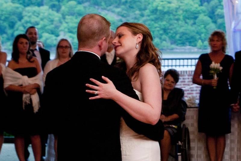 Their first dance