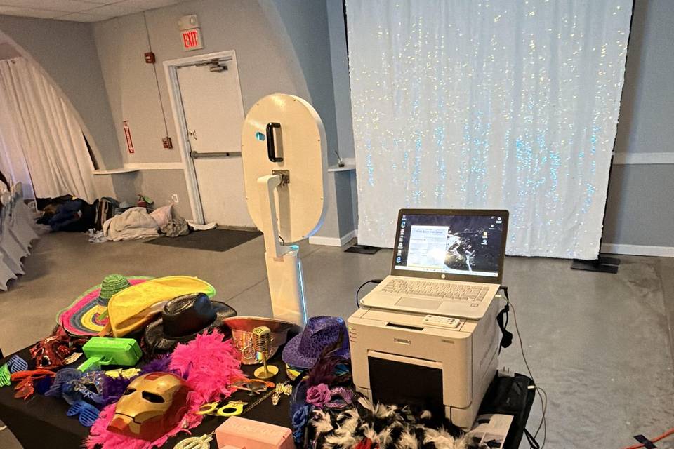 iPad booth