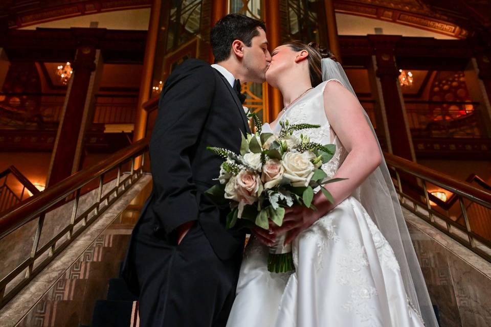 Staircase Kiss