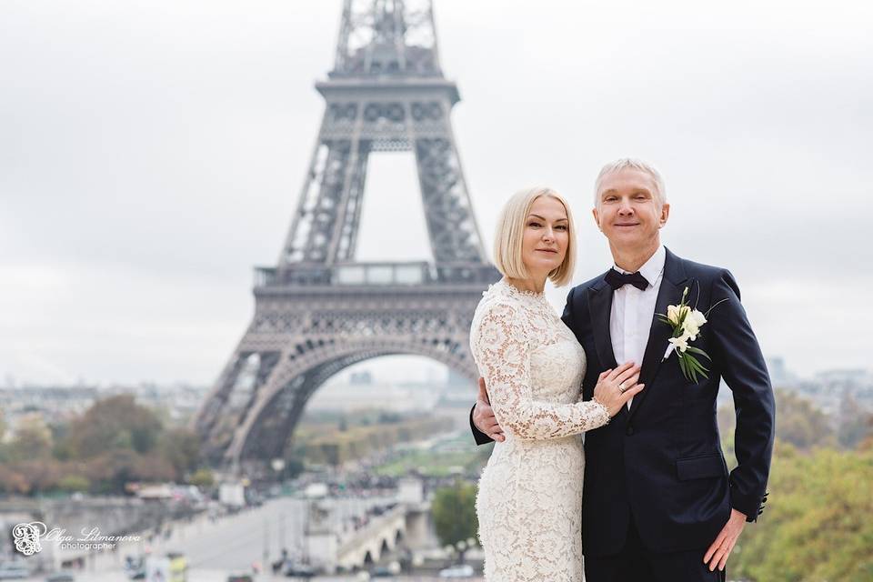 Parisian wedding