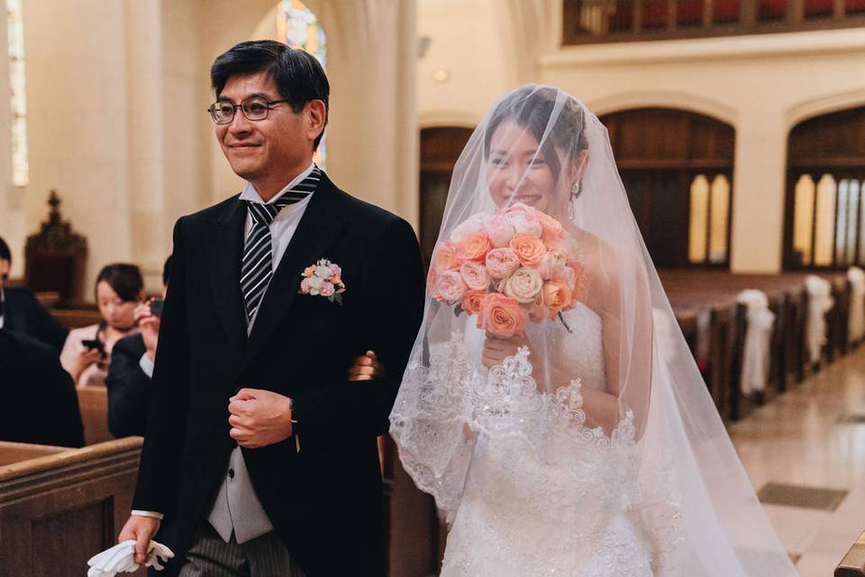 Church wedding Paris