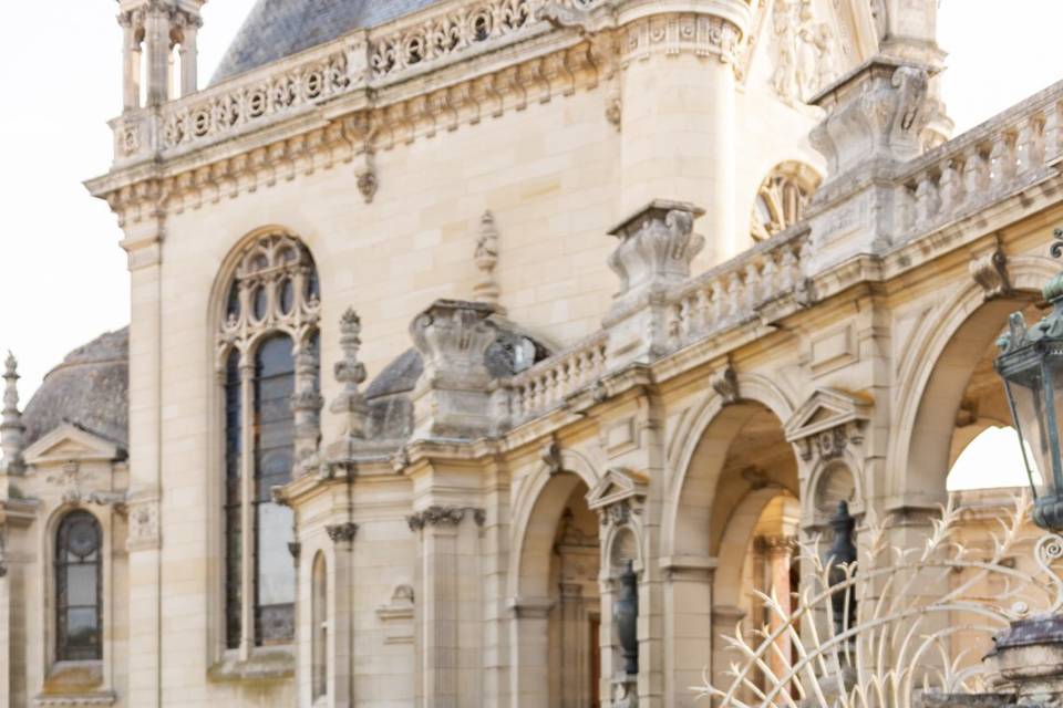 Bridal bouquet in Paris