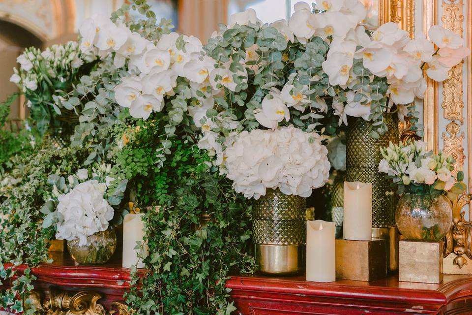 Wedding floral design